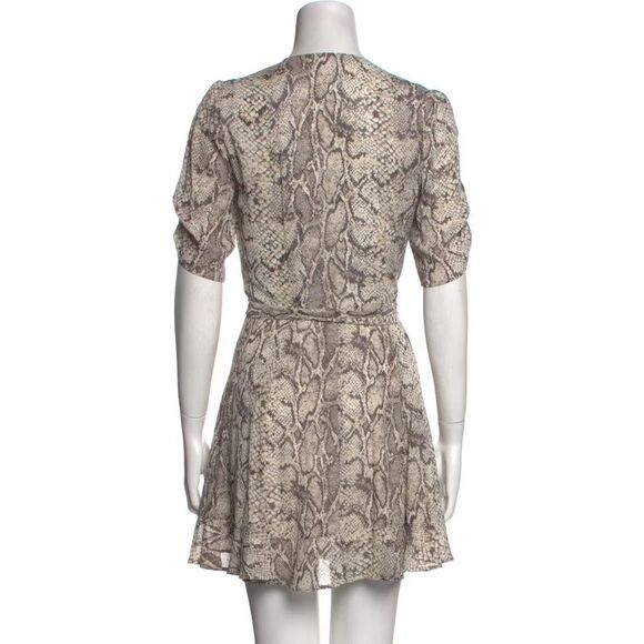 Reformation Monica Dress Snake Skin - Picture 9 of 10